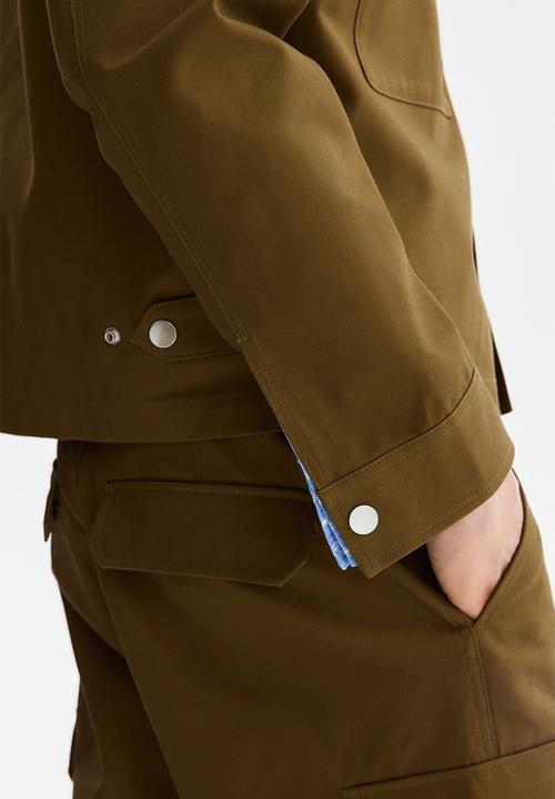 H&M - Relaxed fit cargo trousers - brown