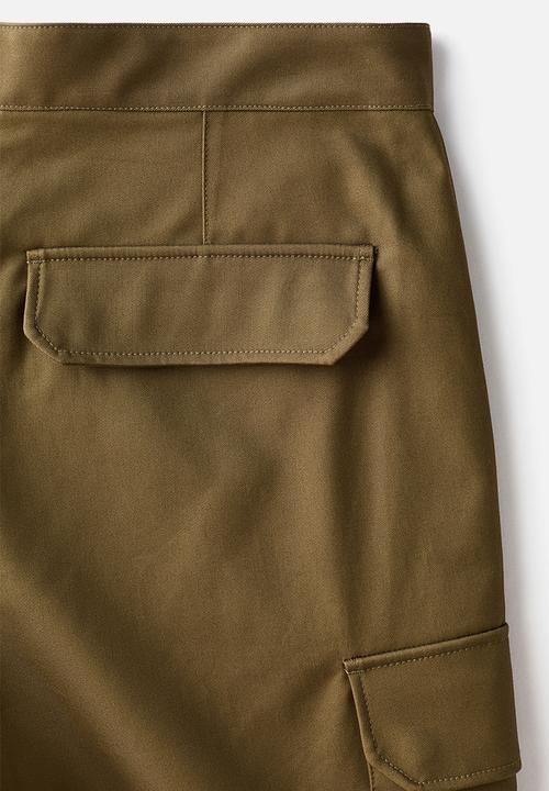 H&M - Relaxed fit cargo trousers - brown