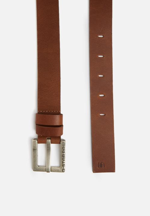 G-STAR - Duko leather belt 