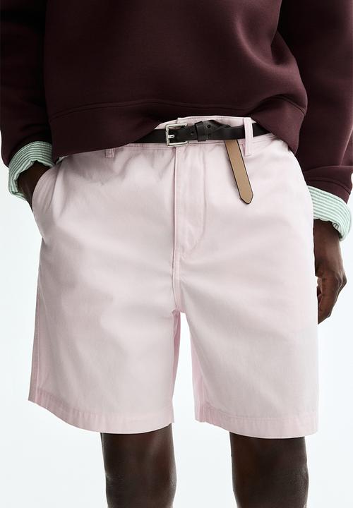 H&M - Relaxed fit chino shorts - light pink