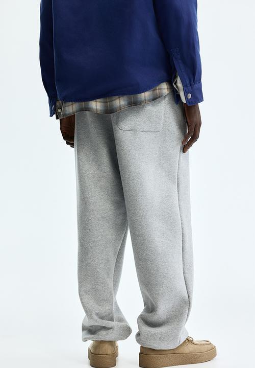 H&M - Relaxed fit sweatpants - grey marl