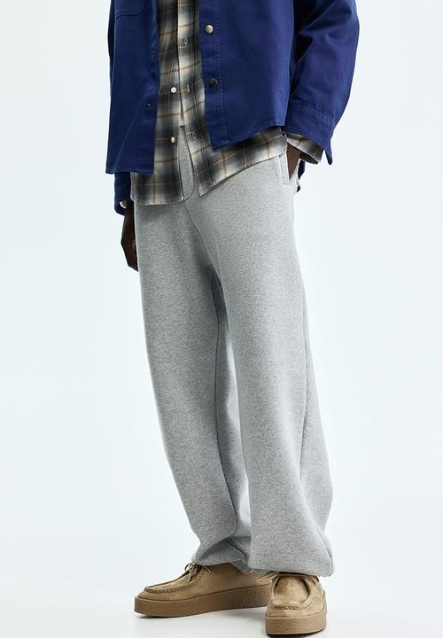 H&M - Relaxed fit sweatpants - grey marl