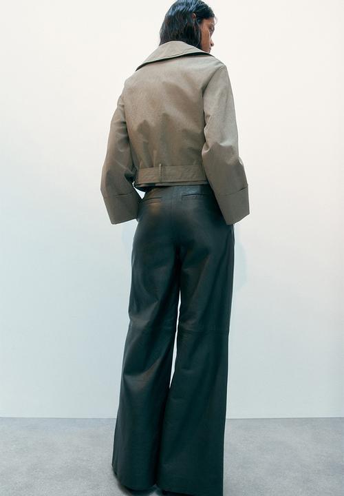 H&M - Trench-look jacket - khaki green
