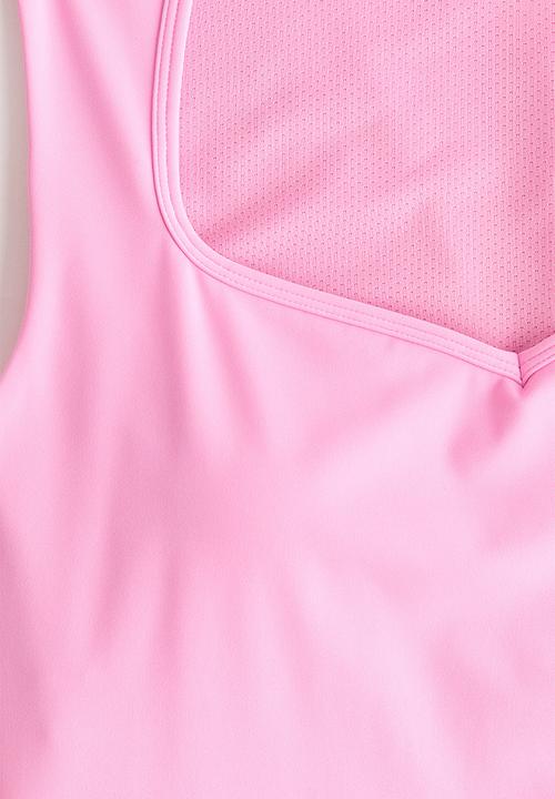 H&M - Sculptmove sports playsuit - pink