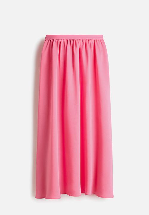 H&M - Loose-fit skirt - bright pink