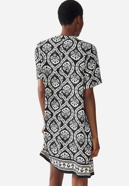 H&M - Viscose tunic dress - black