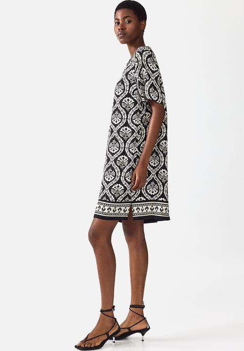 H&M - Viscose tunic dress - black
