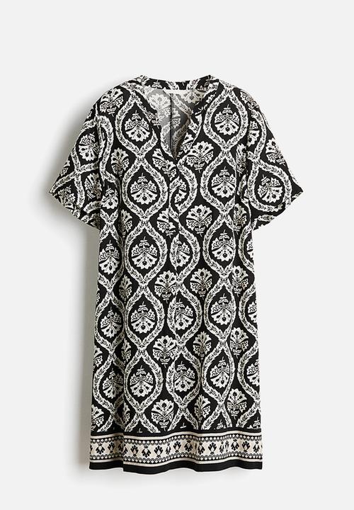 H&M - Viscose tunic dress - black