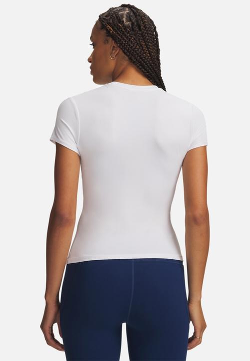 Under Armour - Motion Fitted Short Sleeve - White/Halo Gray