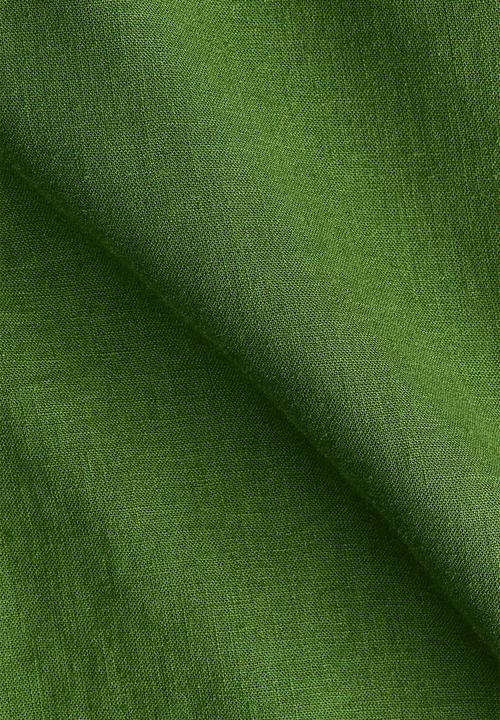 H&M - Oversized linen-blend shirt - green