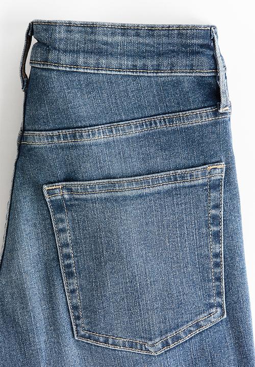 H&M - Bootcut regular jeans - dusty denim blue