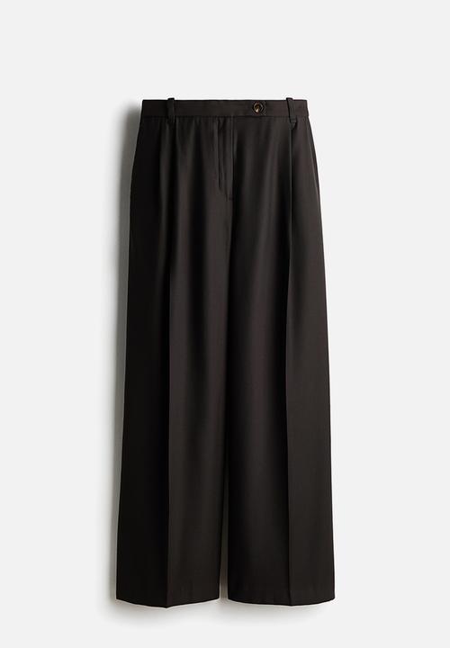 H&M - Tailored trousers - dark brown