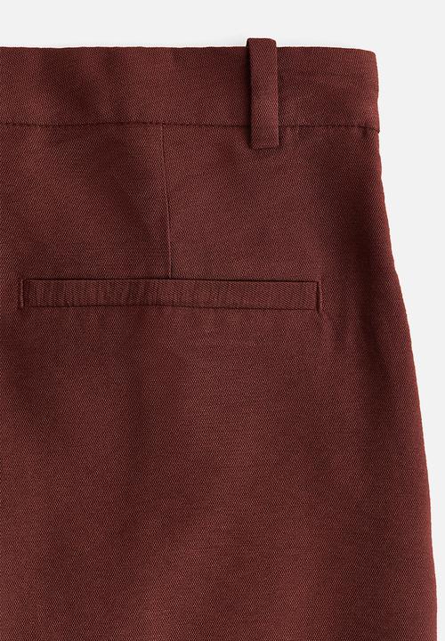 H&M - Bermuda shorts - rust brown