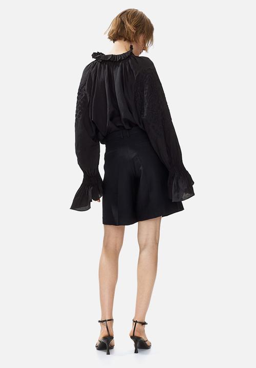 H&M - Bermuda shorts - black