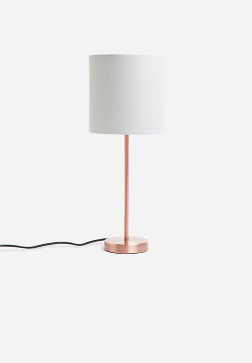 Sixth Floor - Upright table lamp set - copper