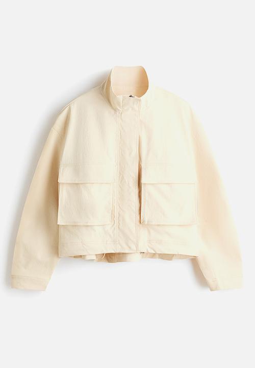H&M - Oversized utility jacket - light yellow