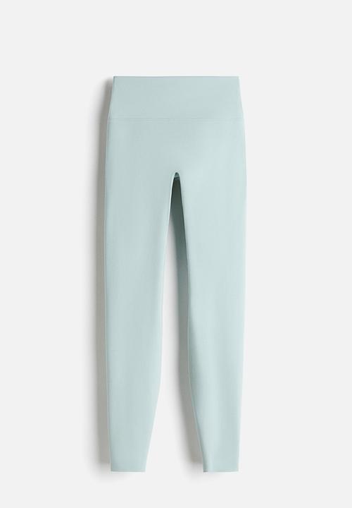 H&M - Sports leggings with softmove? - amazonite blue
