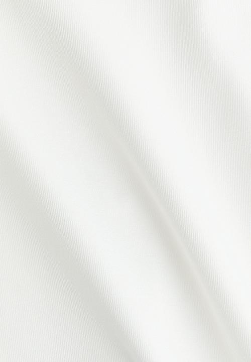 H&M - Jersey strappy top - white