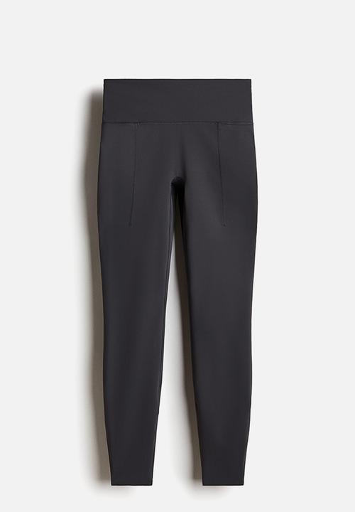 H&M - Running leggings with shapemove?  - dark grey