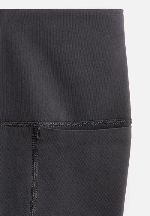 H&M - Running leggings with shapemove?  - dark grey
