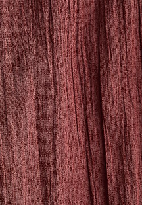 H&M - Crinkled beach trousers - rust brown