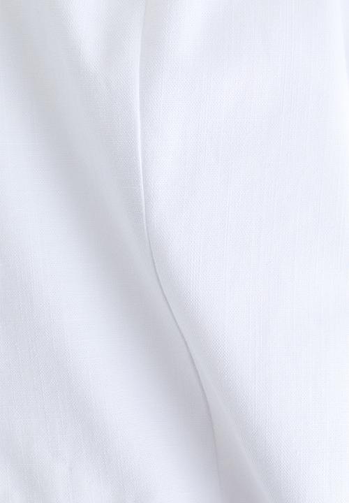H&M - Scoop-neck blouse - white