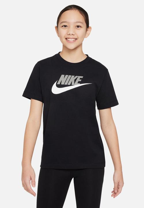 Nike - K nsw tee futura hbr - black