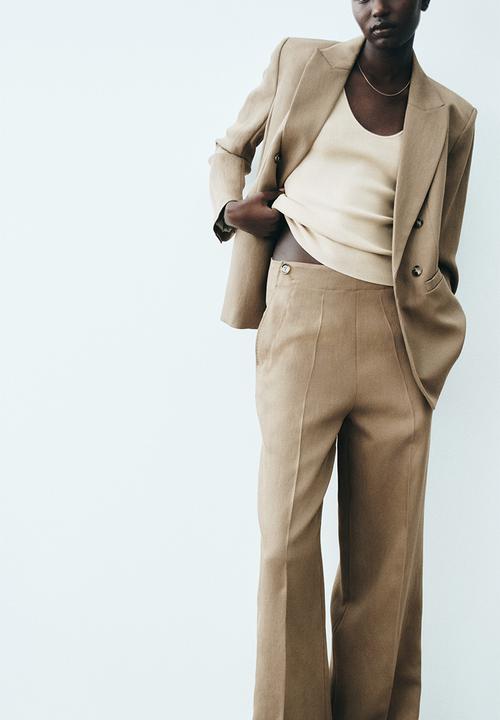 H&M - Blazer - dark beige