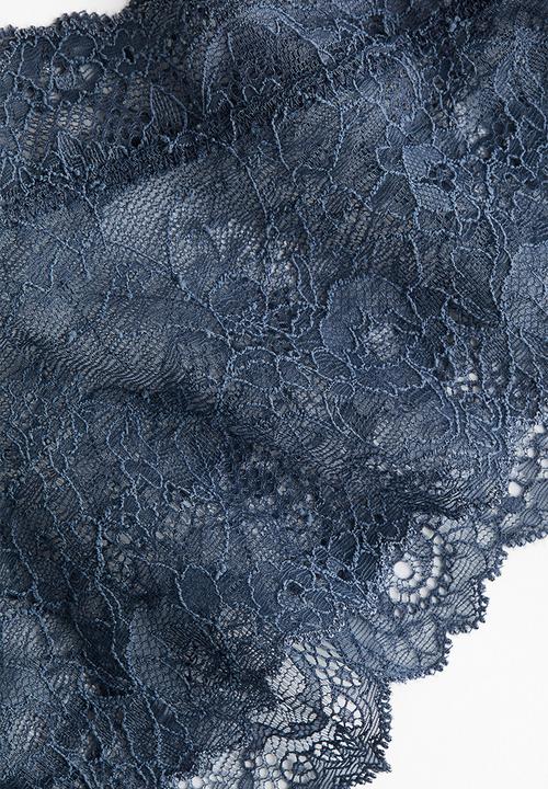 H&M - 2-pack lace hipster briefs - dark blue