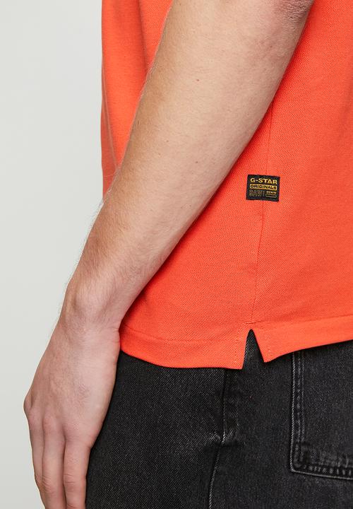 G-STAR - Dunda slim polo s\s-lt antic red