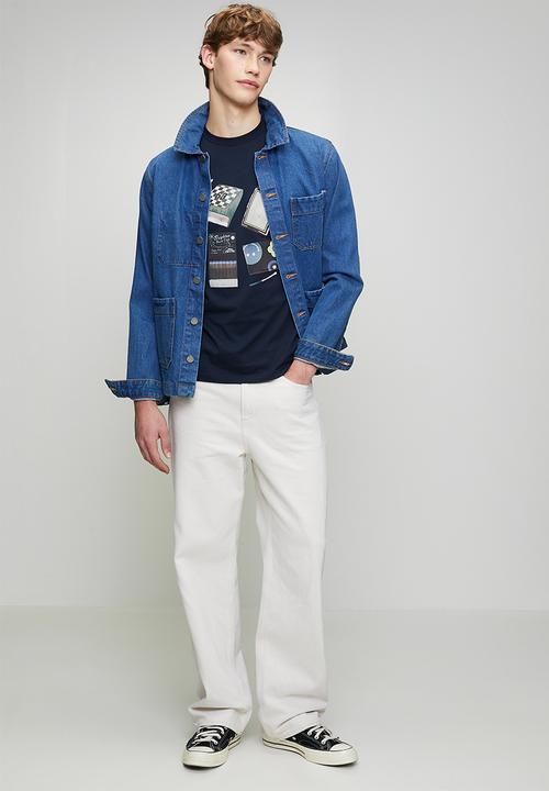 Ben Sherman - Match Box Tee-Navy