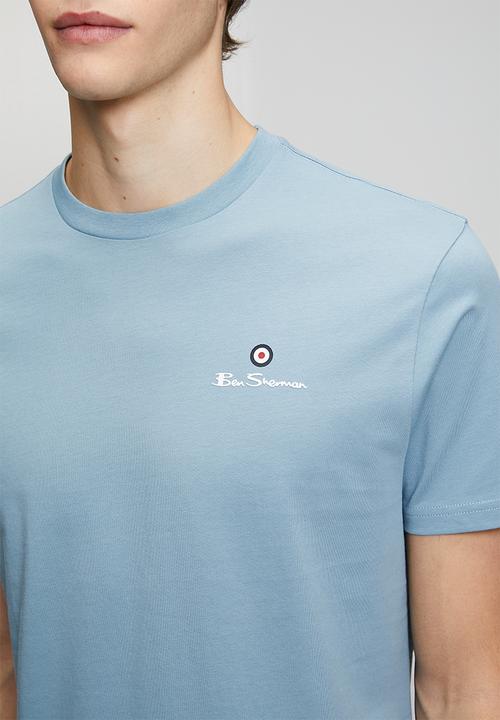 Ben Sherman - Essential Crew T-Shirt- Cassidy Blue