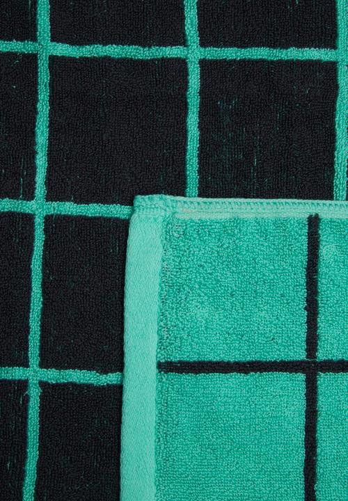 Sixth Floor - Grid bath towel