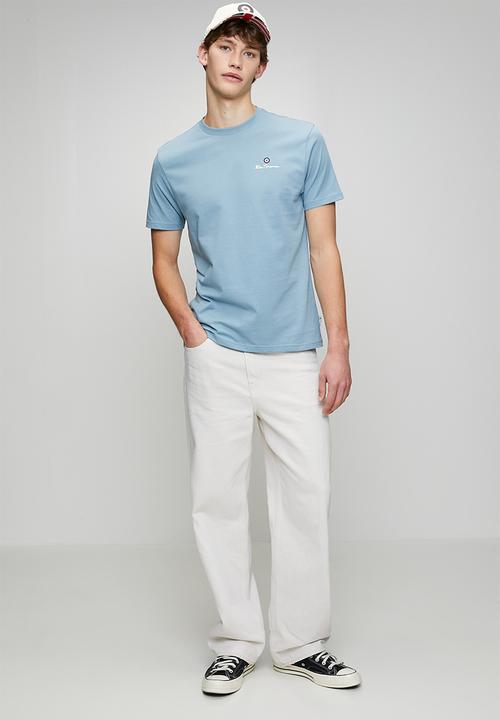Ben Sherman - Essential Crew T-Shirt- Cassidy Blue