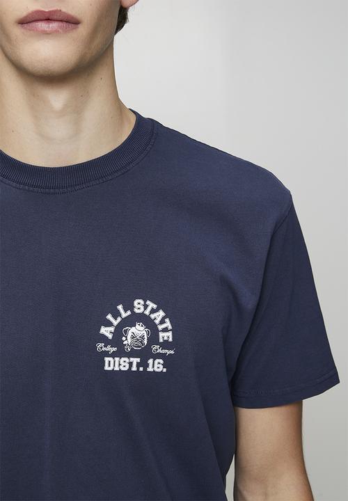Cotton On - Everyday Fit Graphic T-Shirt - Vintage Navy/ Midwest