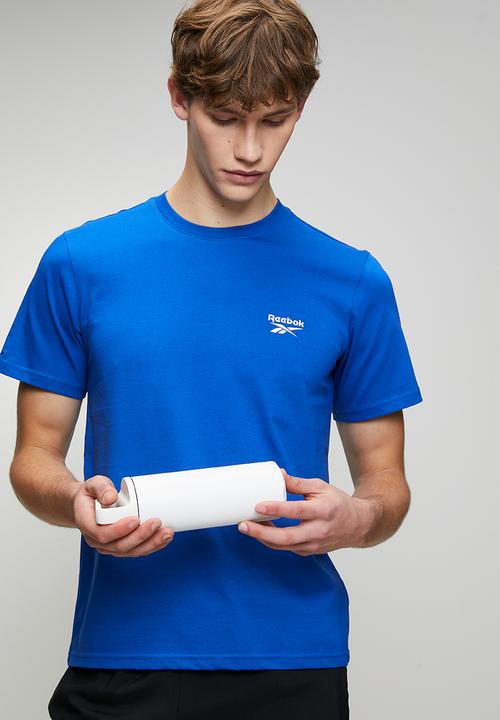 Reebok - Cody small logo crew neck short sleeve tee - vector blue