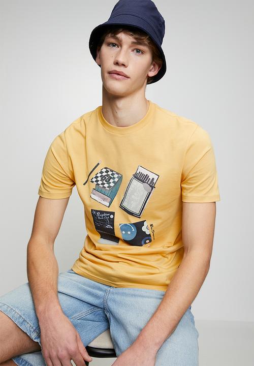 Ben Sherman - Match Box Tee-New Wheat