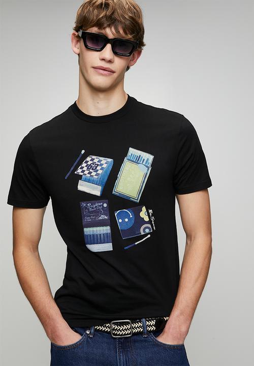 Ben Sherman - Match Box Tee-Black