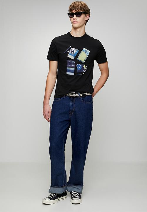 Ben Sherman - Match Box Tee-Black