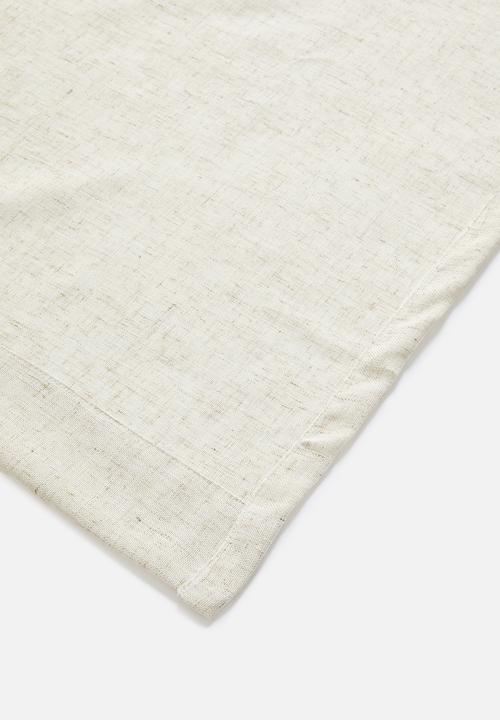 Sixth Floor - Loft Linen Blend Sheer Unlined Curtain Eyelet - Natural