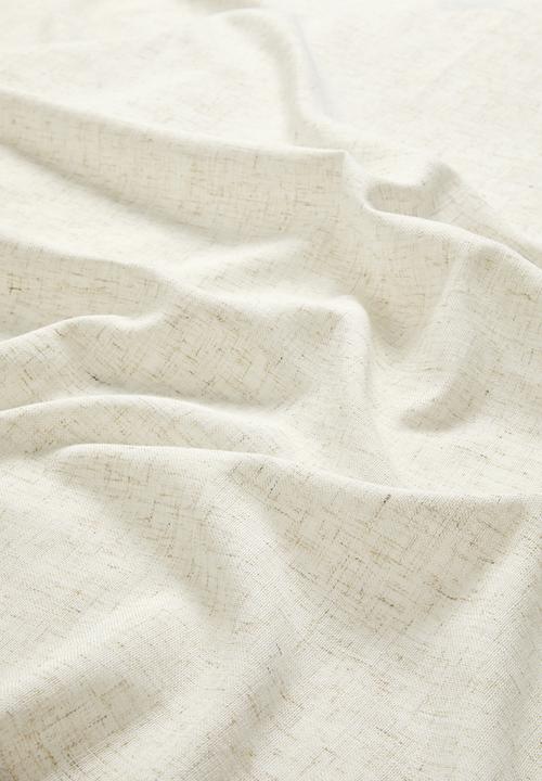 Sixth Floor - Loft Linen Blend Sheer Unlined Curtain Eyelet - Natural