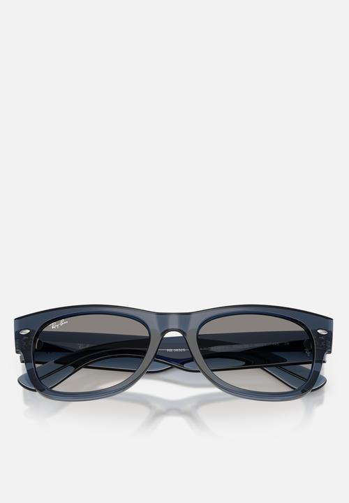 Ray-Ban - MEGA WAYFARER II 0RB0832S 52mm Eyewear - Transparent Dark Blue