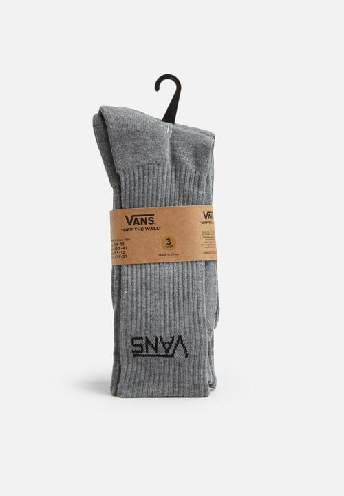 Vans - Classic crew 3 pack - Heather grey