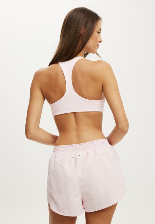 Cotton On - Ultra Move Racer Back Crop - Cherry Dream