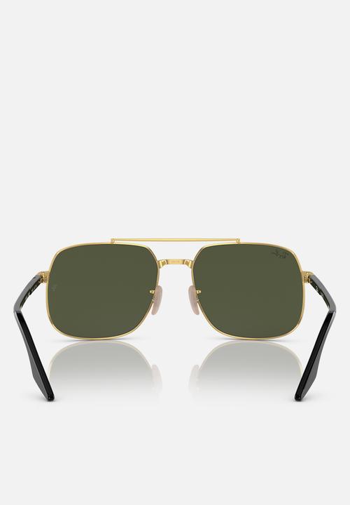 Ray-Ban - 0RB3699 56mm Eyewear - Black On Gold