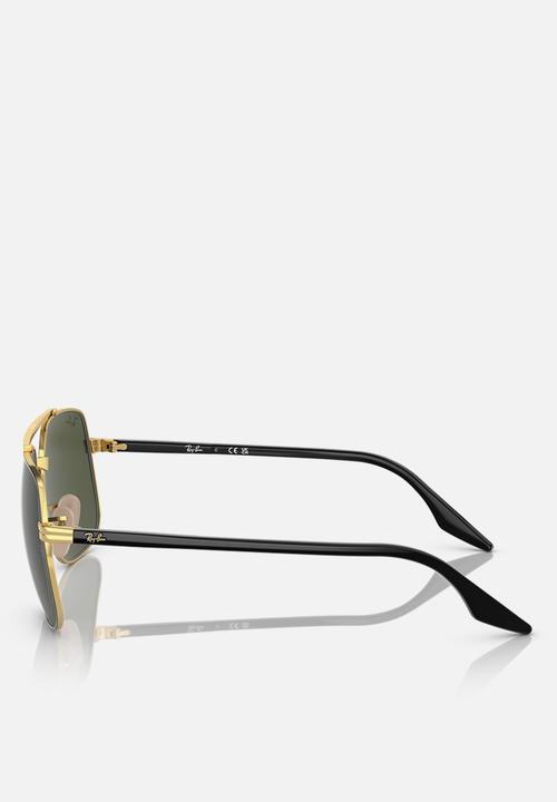 Ray-Ban - 0RB3699 56mm Eyewear - Black On Gold
