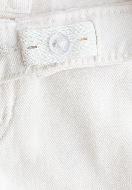 H&M - Denim shorts - cream