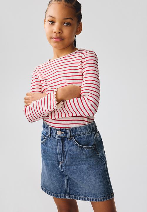 H&M - Denim skirt - denim blue