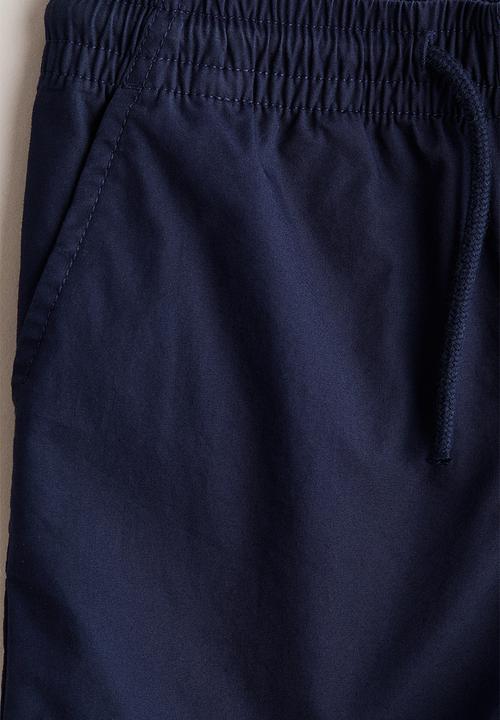 H&M - Cotton shorts - navy blue