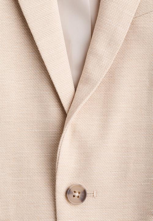H&M - Single-breasted jacket - light beige